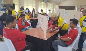 Mahdar Tayyong dan Hasrul Tamrin berhasil merebut 24 poin dari tiga pertandingan